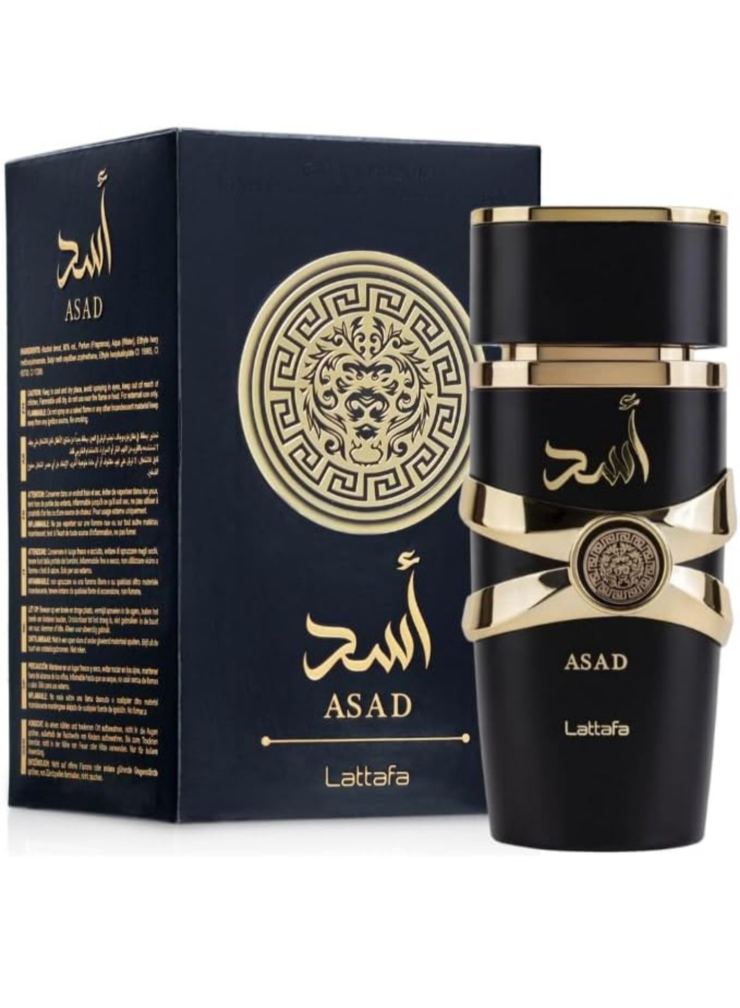 Asad black  3.4oz lattafa
