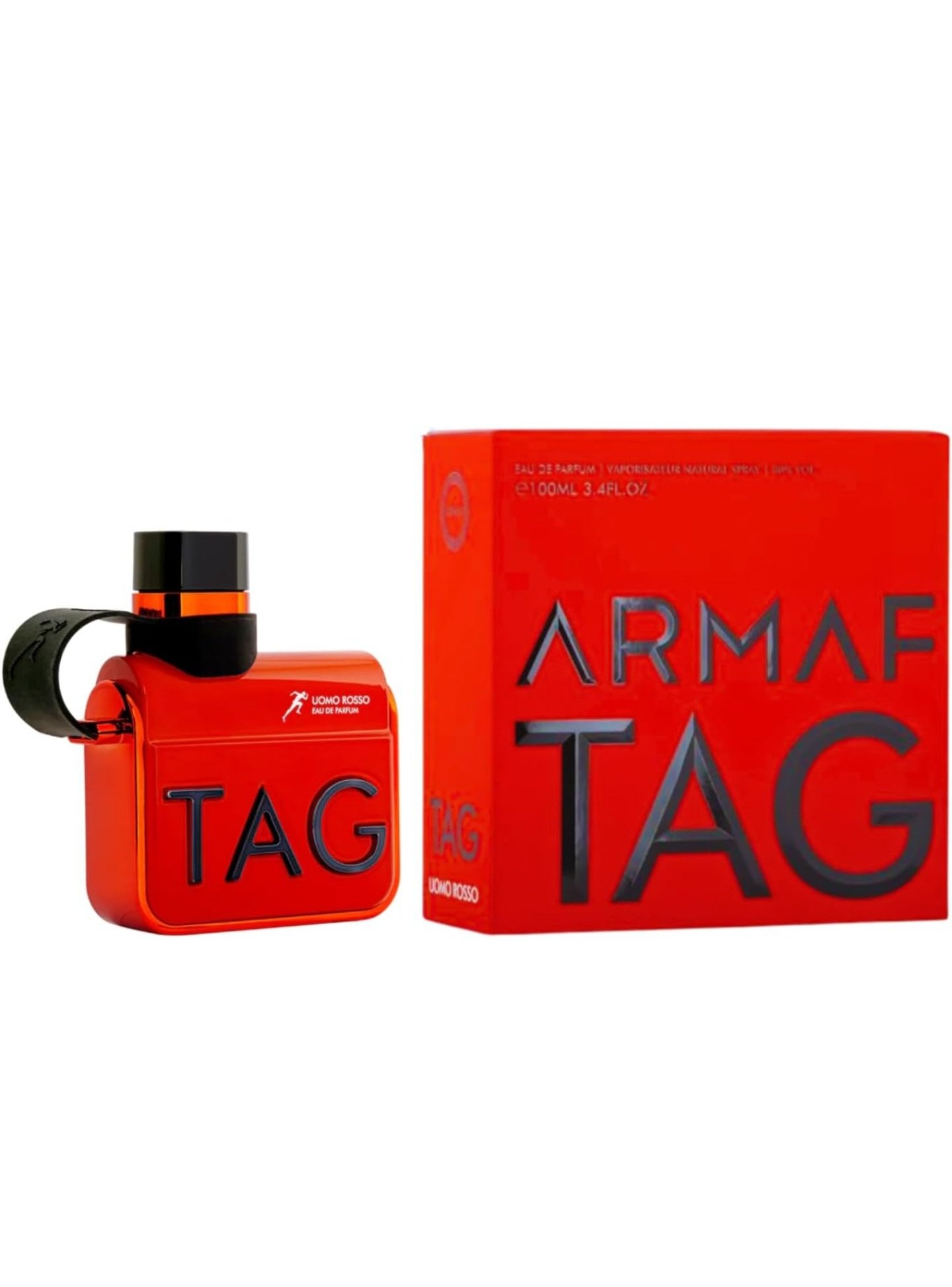 Tag red  3.4 oz armaf