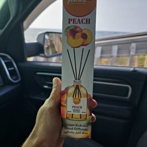 jasmine peach 3.6oz reed diffuser